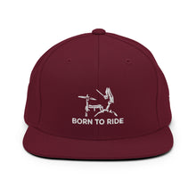 Load image into Gallery viewer, Born To Ride Snapback